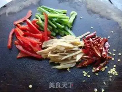 Make Fish and grass and liver step 3