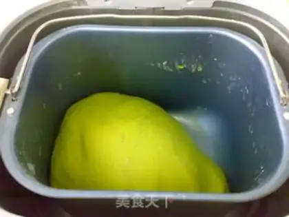 Make Green tea cream toast step 2