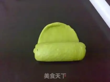 Make Green tea cream toast step 7