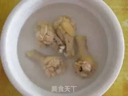 Make Chicken wings and potatoes step 3