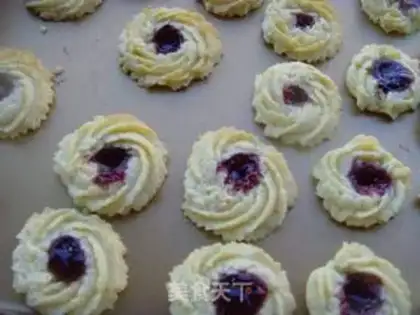 Make Blueberry sauce cookies step 6