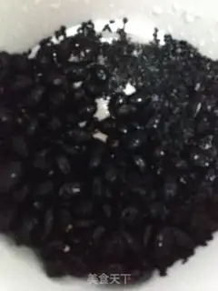 Make Black bean sesame soy sauce step 4