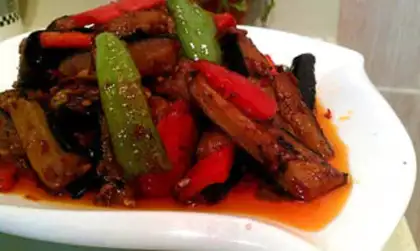 Make Soy eggplant step 2