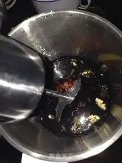 Make Black bean sesame soy sauce step 6