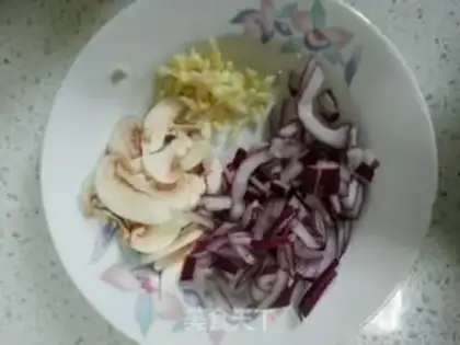 Make Screw pasta step 1