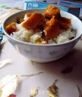 Make Pumpkin rice step 5