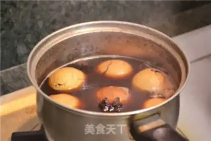 Make Five spicy tea eggs step 7
