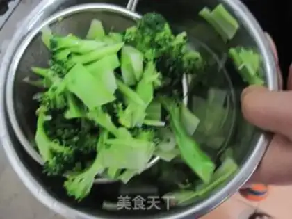 Make Ham broccoli step 3