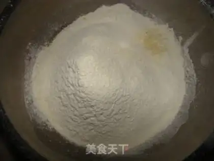 Make Almond peaches step 2