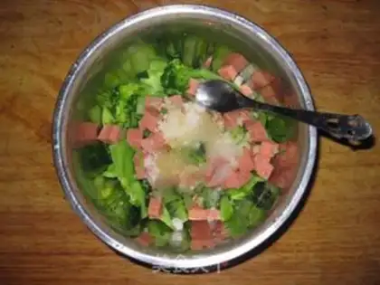 Make Ham broccoli step 7