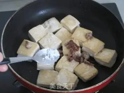 Make Cracked pepper tofu step 4