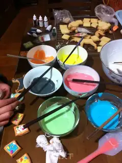 Make Christmas candy cookies step 18