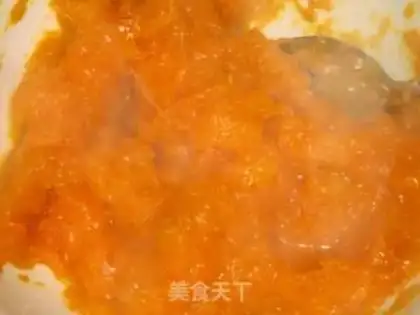 Make Pumpkin corn nest step 1