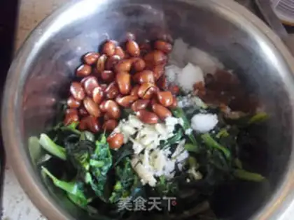 Make Old vinegar spinach step 3
