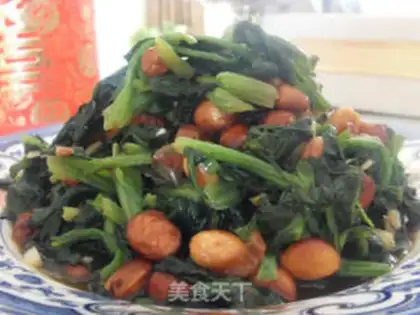 Make Old vinegar spinach step 4