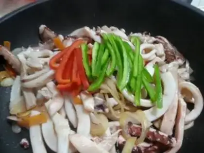 Make Korean-style fire step 5