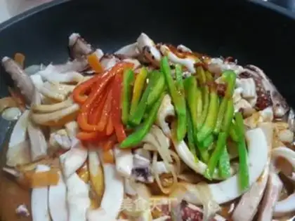 Make Korean-style fire step 6
