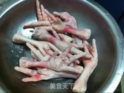 Make Tiger chicken claws step 0