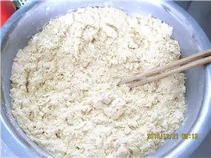 Make Corn pasta step 1