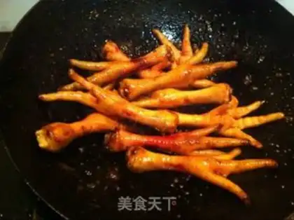 Make Tiger chicken claws step 2