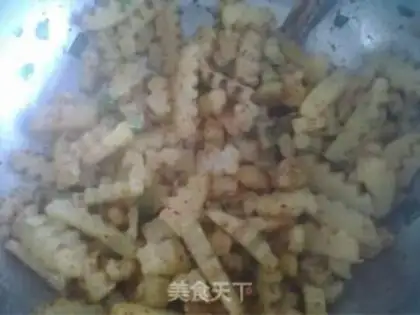 Make Spicy potatoes step 3