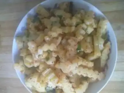 Make Spicy potatoes step 4