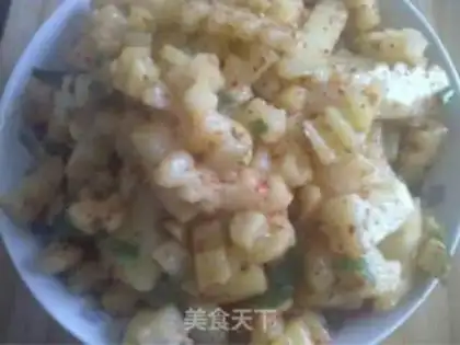 Make Spicy potatoes step 5