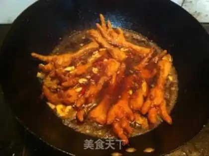 Make Tiger chicken claws step 10