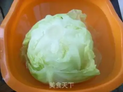Make Specially baked cabbage step 1