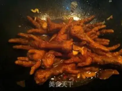 Make Tiger chicken claws step 11