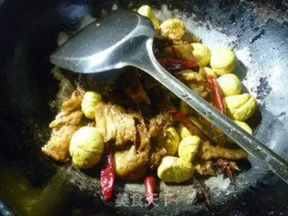 Make Chestnut roast step 4