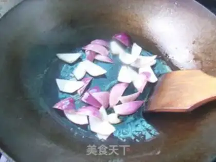 Make Onion fried tart step 4