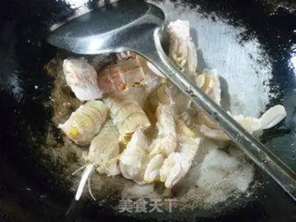 Make Curry shrimp cherries step 3