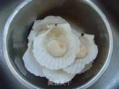 Make Garlic fan sap step 0