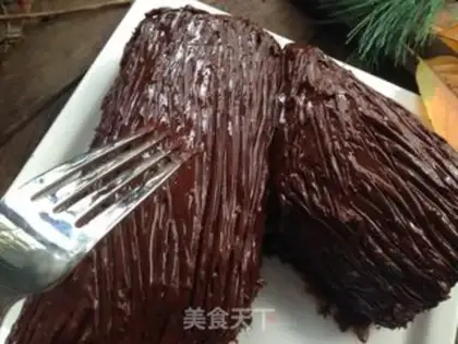 Make Christmas stake cake step 15