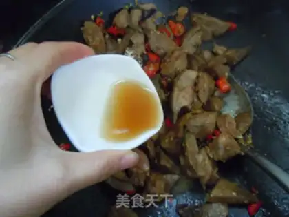 Make Spicy duck liver step 7