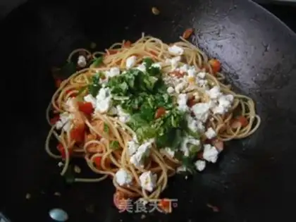 Make Tomato shrimp pasta step 10