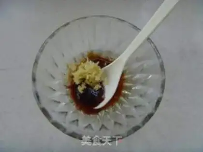 Make Garlic fan sap step 2