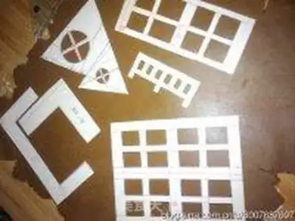 Make Dream Castle Gingerbread House step 6