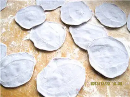 Make Mixer color dumplings step 13