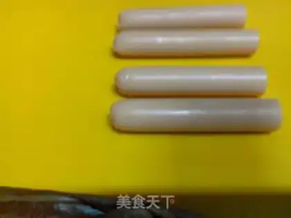 Make Cookie hot dog step 3