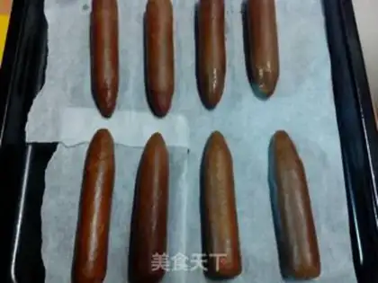 Make Cookie hot dog step 5