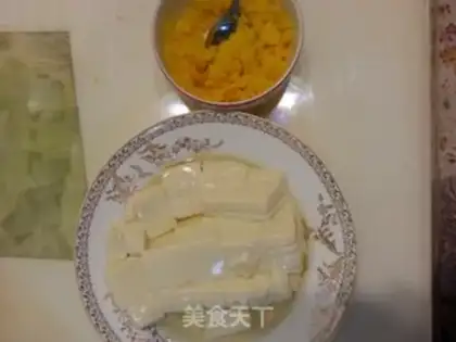 Make Crab butter tofu step 0