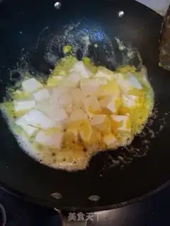 Make Crab butter tofu step 3