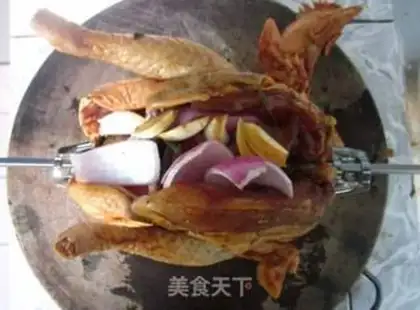 Make The fragrance roasted the whole chicken step 3