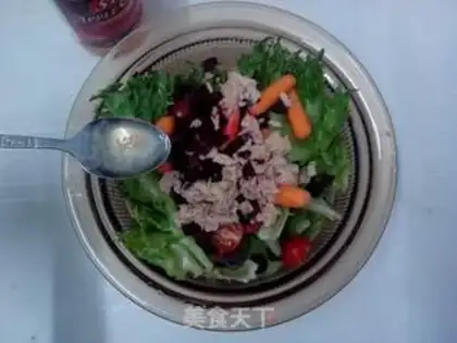Make Tuna beethead salad step 4