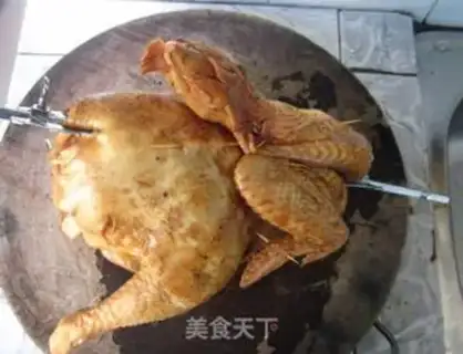 Make The fragrance roasted the whole chicken step 4