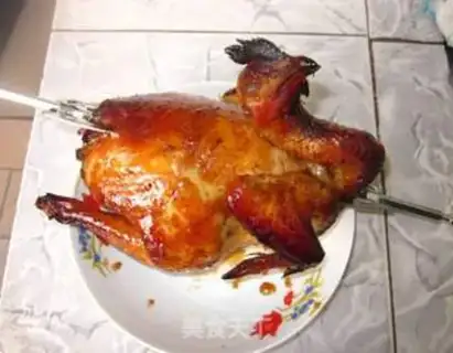 Make The fragrance roasted the whole chicken step 9