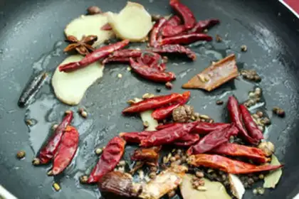Make Lamb fire pot step 1
