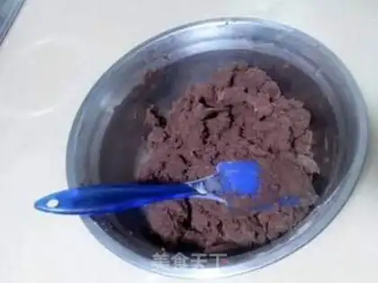 Make Black chocolate cocoa cookies step 4